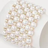 BABEYOND Bracelets | Pearl<Adjustable Multi Strand Pearl Bracelet