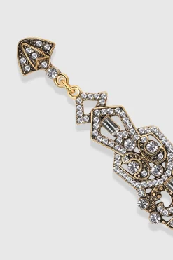 BABEYOND Earrings | Vintage<Antique Vintage Crystal Studded Earrings