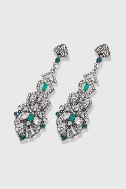 BABEYOND Earrings | Vintage<Antique Vintage Crystal Studded Earrings