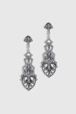 BABEYOND Earrings | Vintage<Antique Vintage Crystal Studded Earrings