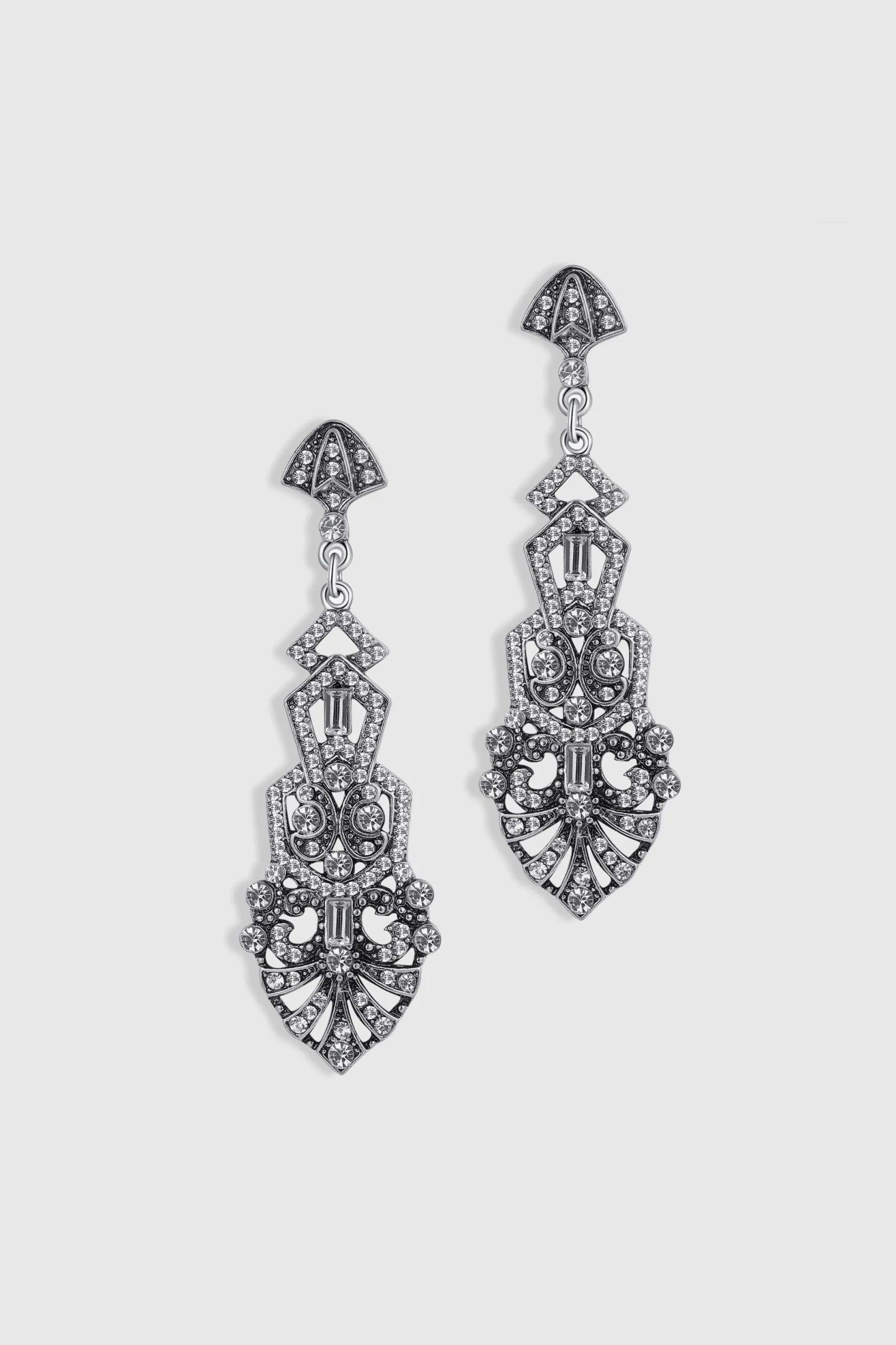 BABEYOND Earrings | Vintage<Antique Vintage Crystal Studded Earrings