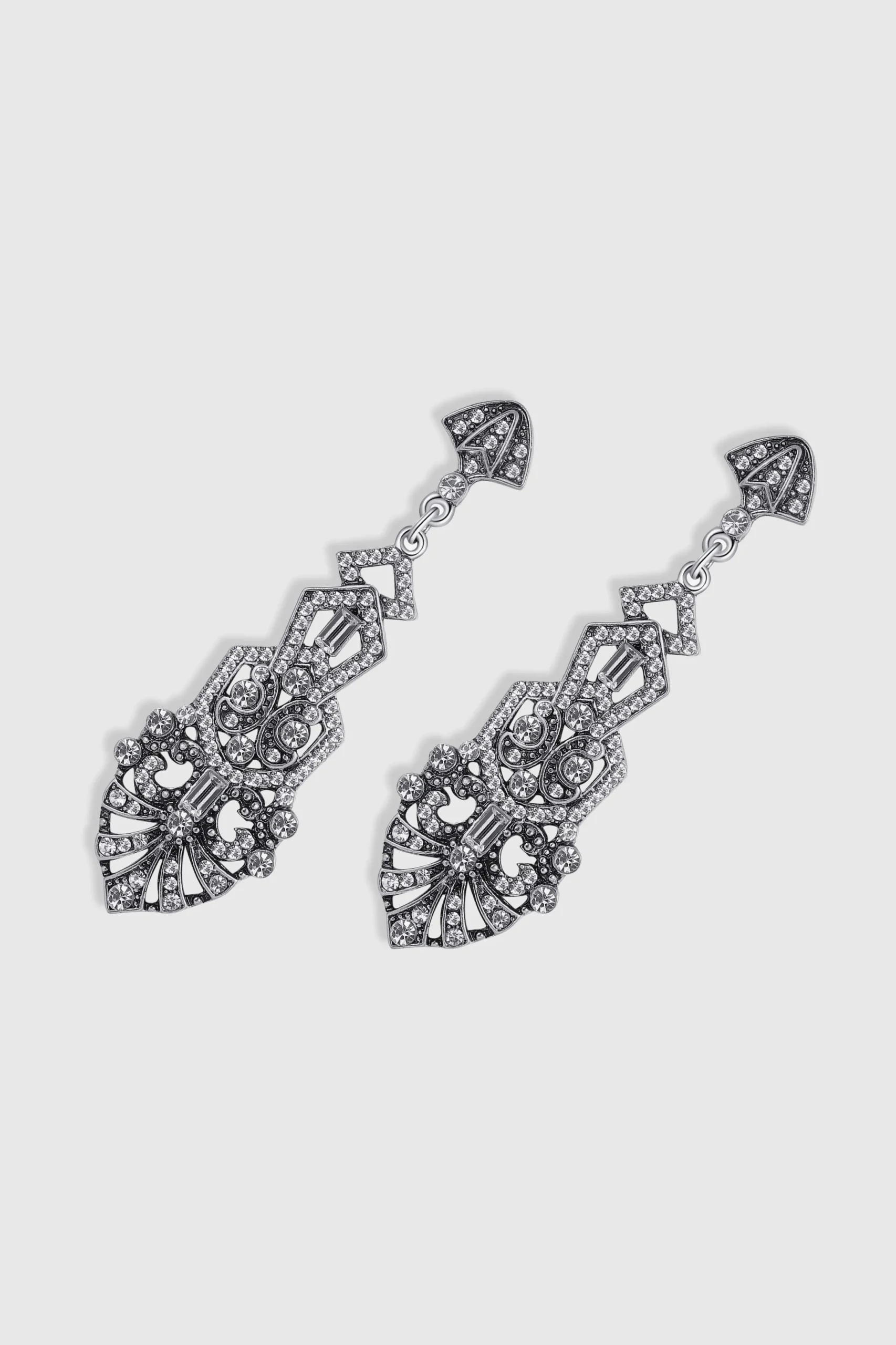 BABEYOND Earrings | Vintage<Antique Vintage Crystal Studded Earrings