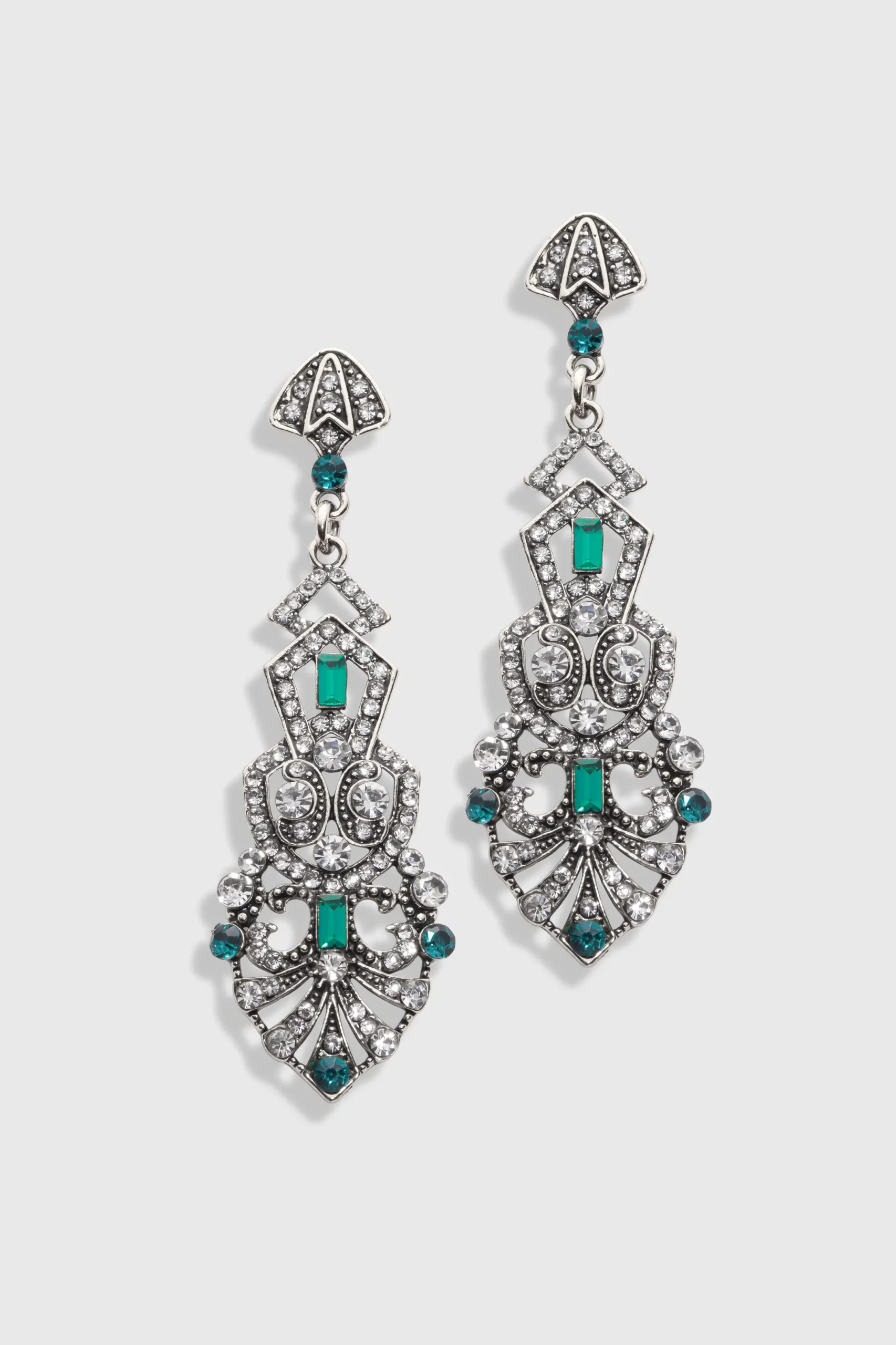 BABEYOND Earrings | Vintage<Antique Vintage Crystal Studded Earrings