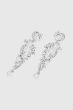 BABEYOND Earrings | Vintage<Art Deco Pearl Crystal Earrings
