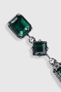 BABEYOND Earrings | Vintage<Art-Deco Rhinestone Studded Earrings