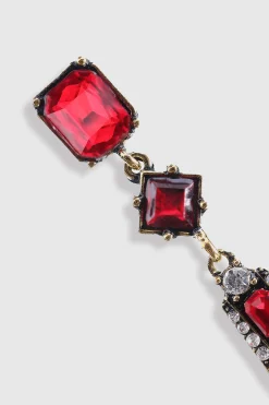 BABEYOND Earrings | Vintage<Art-Deco Rhinestone Studded Earrings