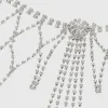 BABEYOND Shawls & Scarves | Rhinestone<Asymmetric Shiny Cape Crystal Chain Shawl