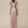 BABEYOND Evening Dresses | Sequin<Beaded Chain Sleeve Ombre Evening Gown