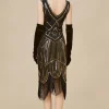 BABEYOND Flapper Dresses | Fringe<Beaded Sequin Fringe Prom Party Dress