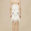 BABEYOND Wedding Dresses | Wedding<Beaded Sequin V-Neck Mini Slip Dress