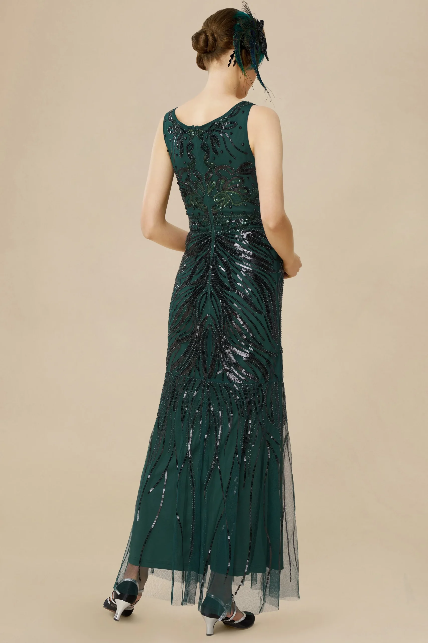 BABEYOND Evening Dresses | Sequin<Bodycon Tulle Maxi Cocktail Prom Dress