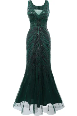 BABEYOND Evening Dresses | Sequin<Bodycon Tulle Maxi Cocktail Prom Dress
