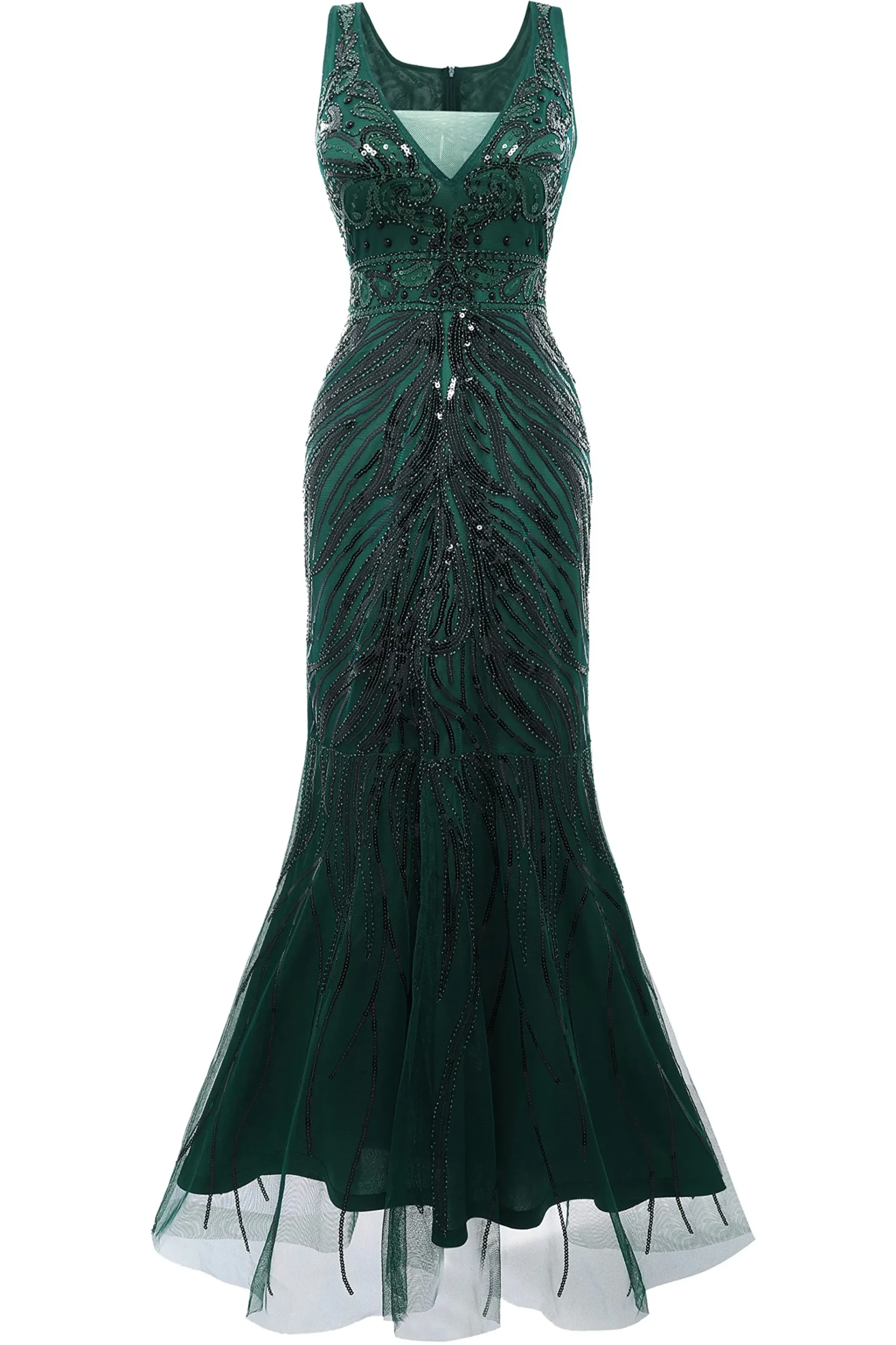 BABEYOND Evening Dresses | Sequin<Bodycon Tulle Maxi Cocktail Prom Dress