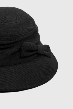 BABEYOND Hats<Bow-Trimmed Wide Brim Bucket Hat