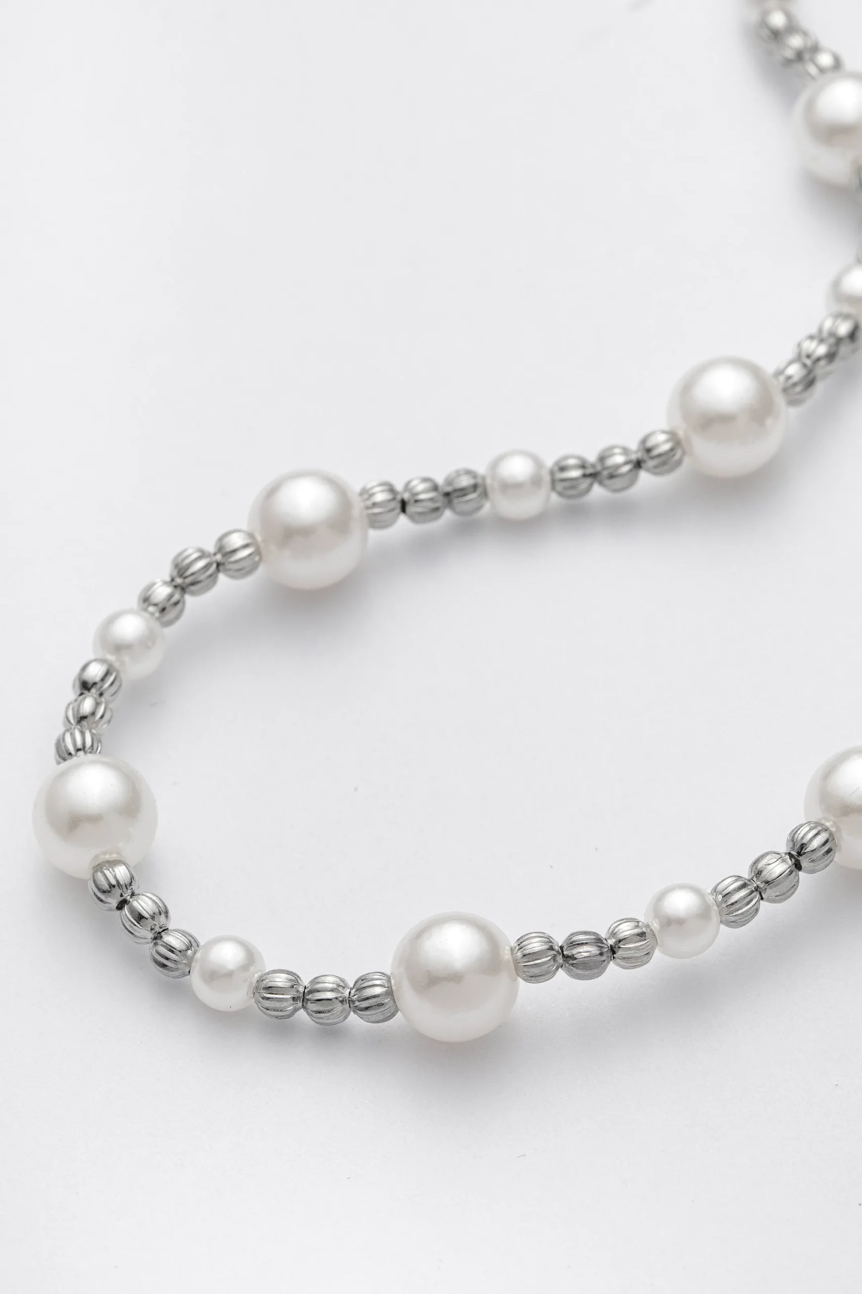BABEYOND Necklaces | Casual<Charming Alternating Pearl Necklace