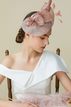 BABEYOND Fascinators<Classic Cocktail Pillbox Fascinator