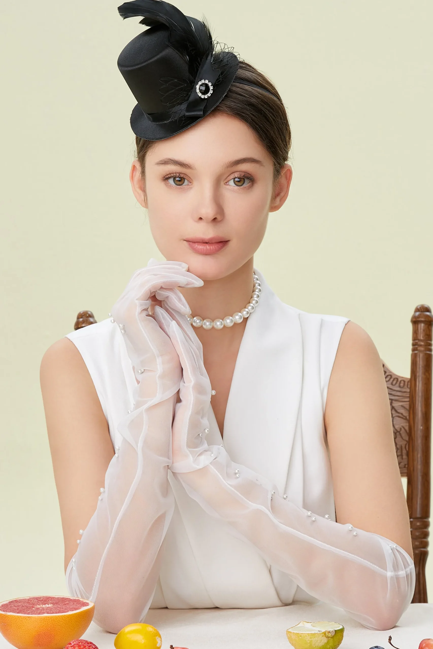 BABEYOND Fascinators<Classic Feather Bow Knot Fascinator