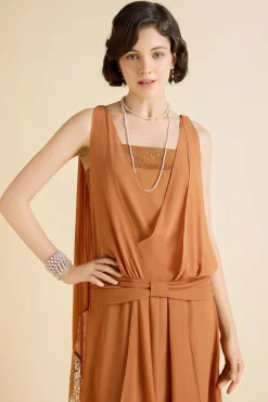 BABEYOND Day Dresses<Classic Pleated Waistband Lace Day Dress