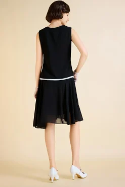 BABEYOND Flapper Dresses | Day Dresses<Classic Sleeveless Casual Dress