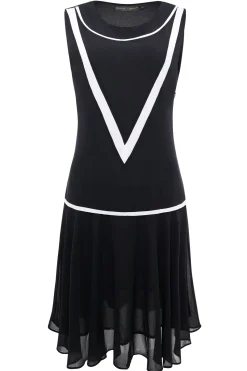 BABEYOND Flapper Dresses | Day Dresses<Classic Sleeveless Casual Dress