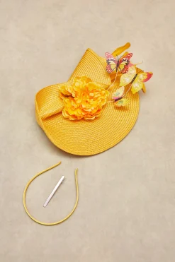 BABEYOND Fascinators<Classic Vintage Wide Brim Fascinator