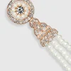 BABEYOND Vintage | Earrings<Classic Zircon Studded Pearl Earrings