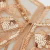 BABEYOND Shawls & Scarves | Vintage<Classy Geometric Sequin Sheer Shawl