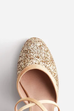 BABEYOND Shoes<Closed Toe Flash Latin Dance Shoes