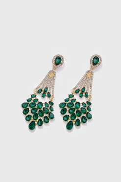 BABEYOND Earrings | Rhinestone<Crystal Rhinestone Chandelier Earrings