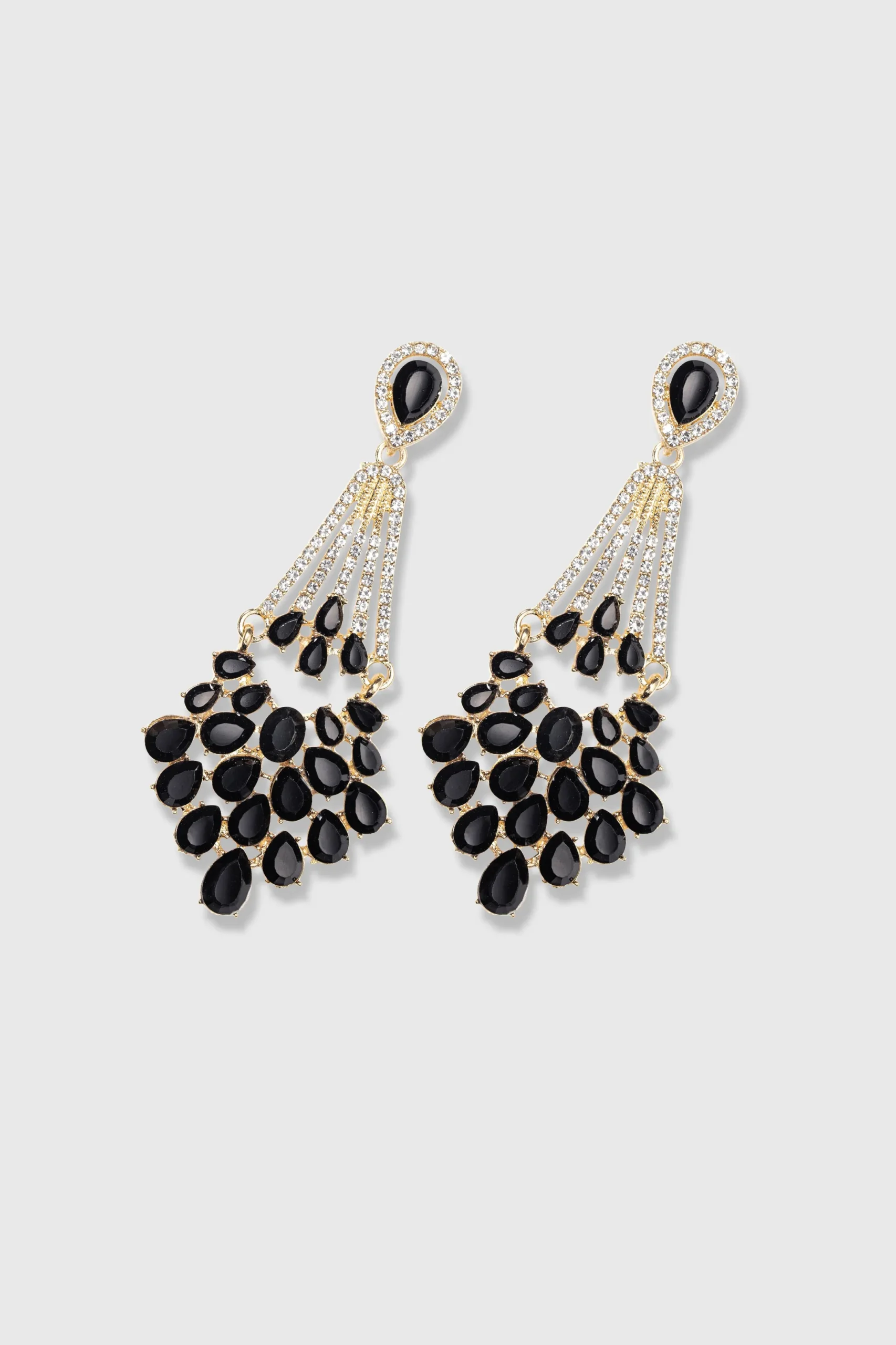 BABEYOND Earrings | Rhinestone<Crystal Rhinestone Chandelier Earrings