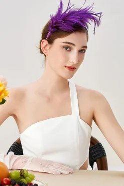 BABEYOND Fascinators<Delicate Kentucky Feather Headband Fascinator