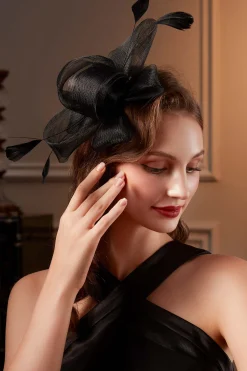 BABEYOND Fascinators<Delicate Organza Ribbon Derby Fascinator