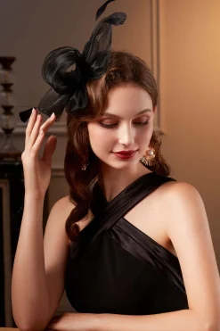 BABEYOND Fascinators<Delicate Organza Ribbon Derby Fascinator