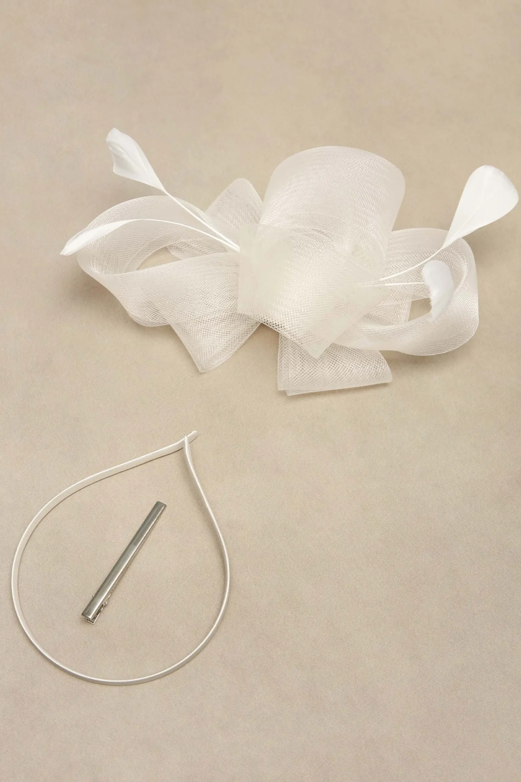 BABEYOND Fascinators<Delicate Organza Ribbon Derby Fascinator