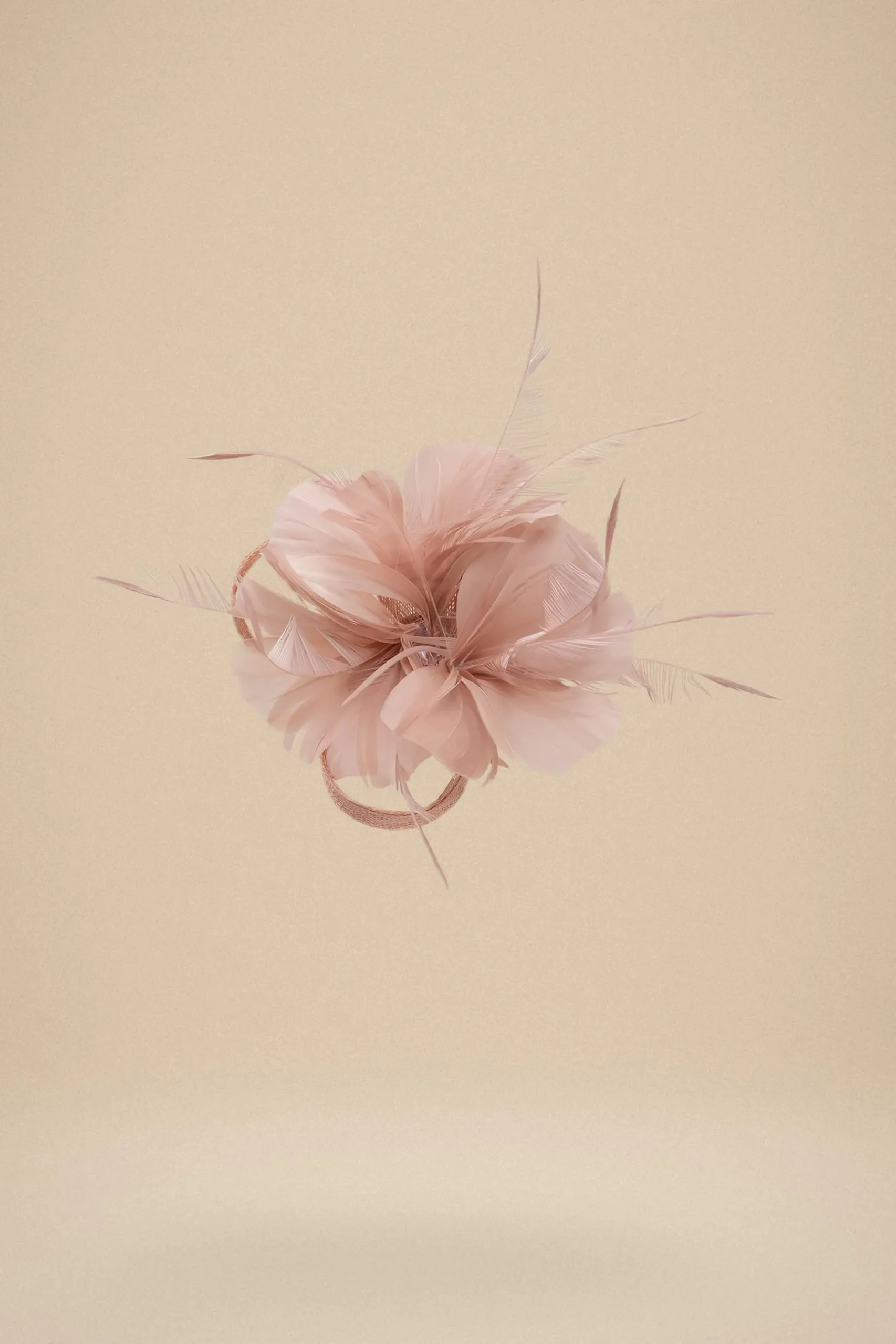 BABEYOND Fascinators<Delicate Ribbon Feather Derby Fascinator