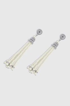 BABEYOND Earrings | Lady<Delicate Vintage Tassel Pearl Earrings