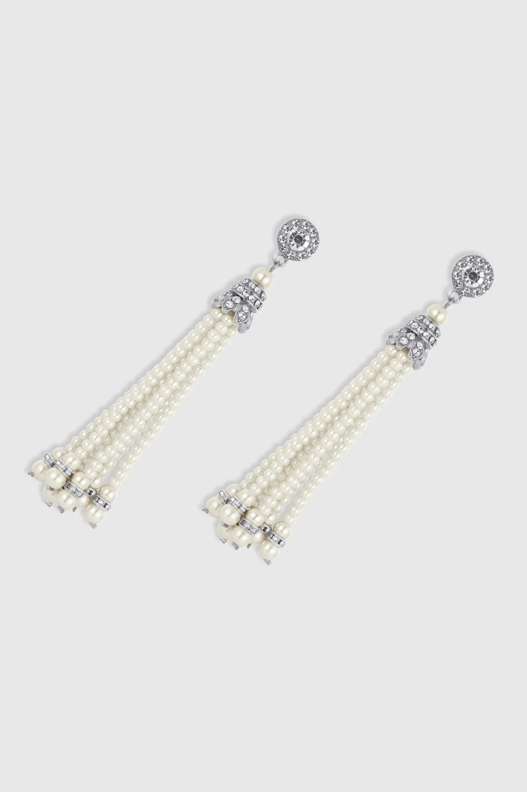 BABEYOND Earrings | Lady<Delicate Vintage Tassel Pearl Earrings