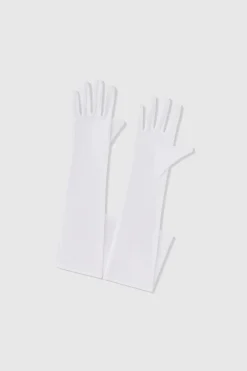 BABEYOND Gloves<21.6" Elbow Length Velvet Stretchy Gloves