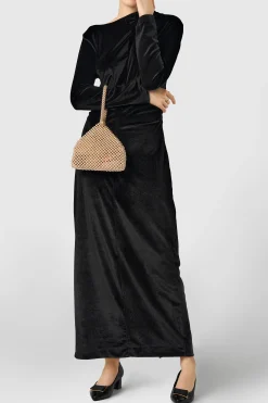 BABEYOND Handbags<Elegant Beaded Pearl Evening Clutch