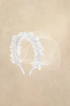 BABEYOND Fascinators<Elegant Beaded Veil Cocktail Fascinator