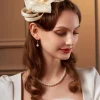 BABEYOND Fascinators<Elegant Cocktail Ribbon Band Fascinator