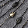 BABEYOND Shawls & Scarves | Vintage<Elegant Crystal Beaded Fringe Shawl