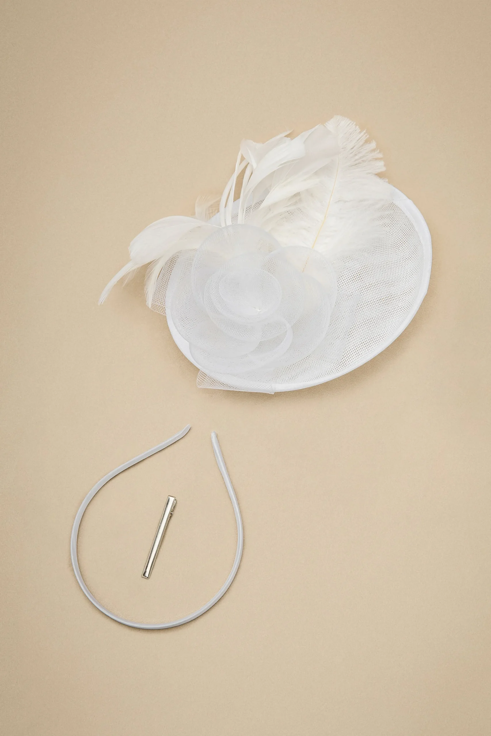 BABEYOND Fascinators<Elegant Derby Pillbox Clip Fascinator
