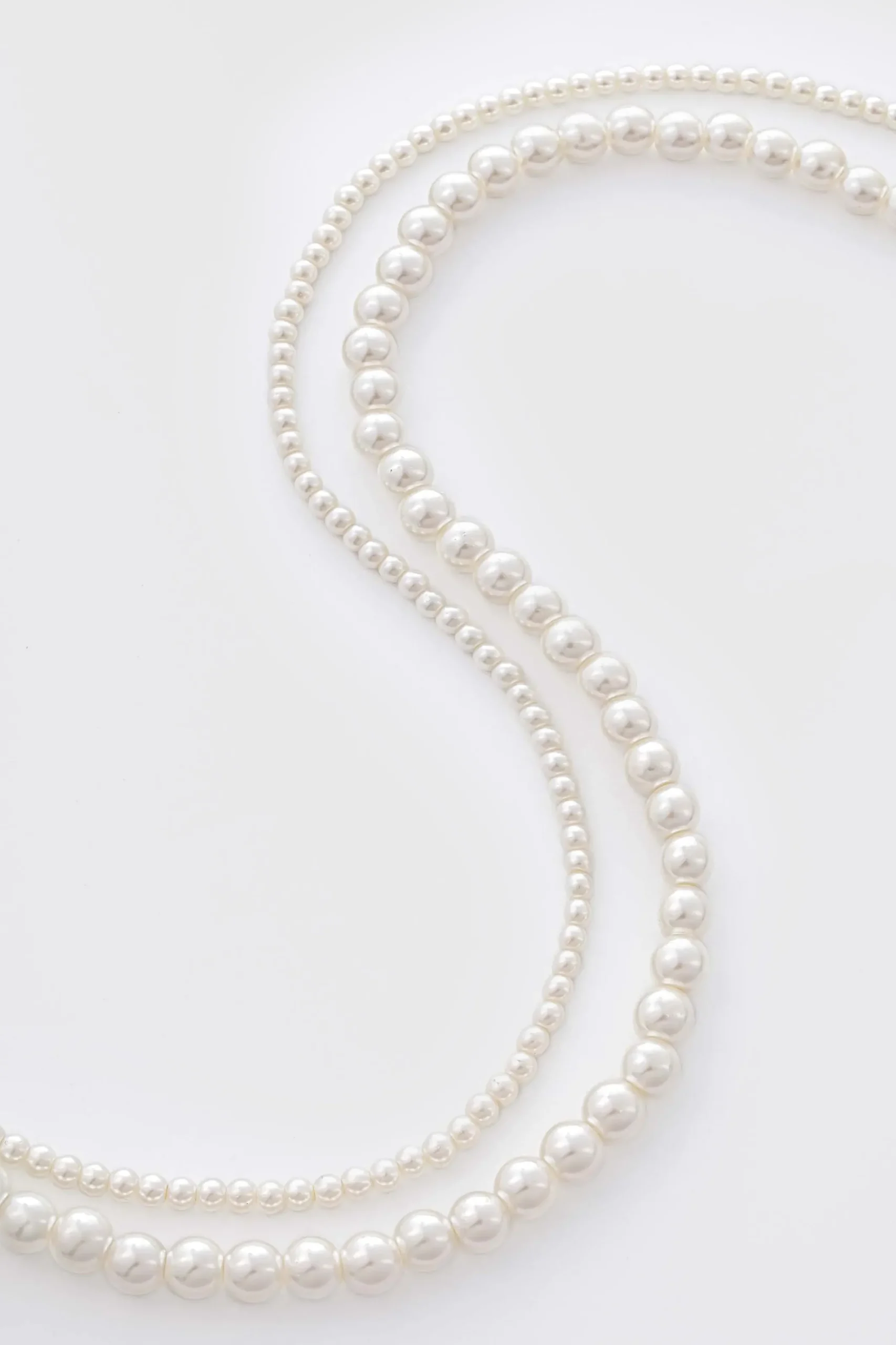 BABEYOND Necklaces | Pearl<Elegant Double Strand Pearl Necklace