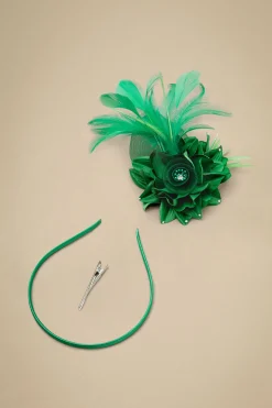 BABEYOND Fascinators | Vintage<Elegant Feather Floral Fascinator