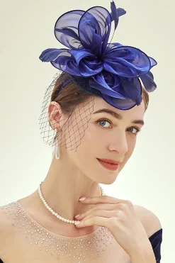 BABEYOND Fascinators<Elegant Floral Mesh Tea Party Fascinator