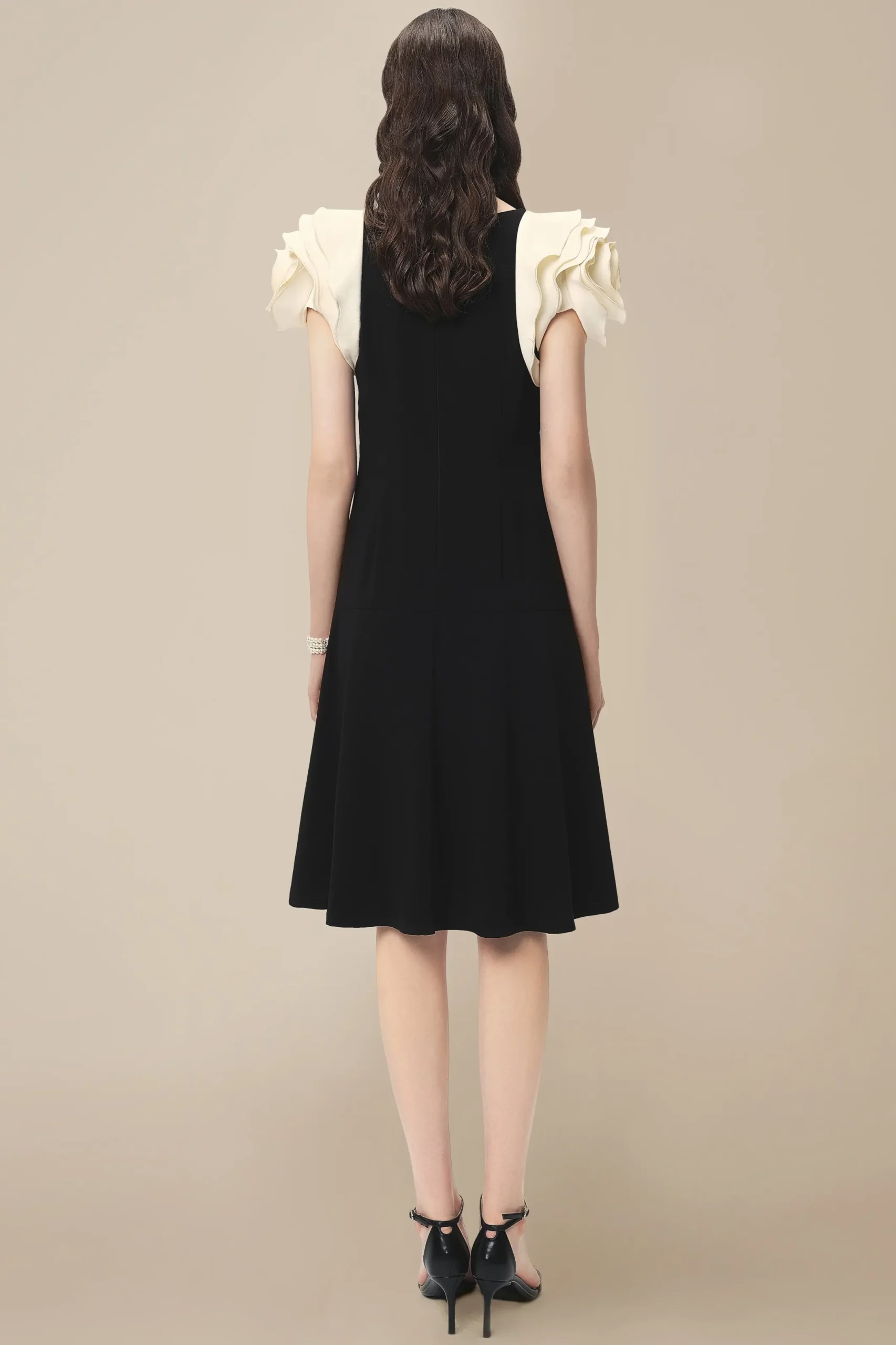 BABEYOND Evening Dresses<Elegant H-Line Drop Waist Flowing Cocktail Dress