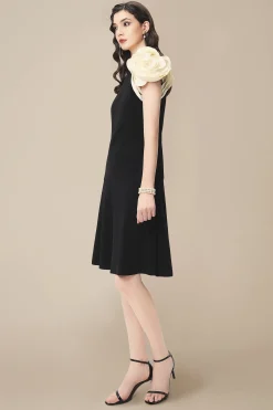 BABEYOND Evening Dresses<Elegant H-Line Drop Waist Flowing Cocktail Dress