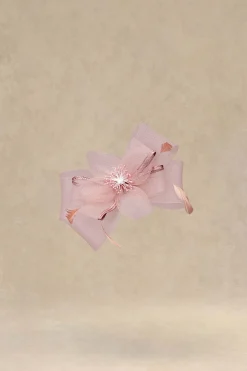 BABEYOND Fascinators<Elegant Ribbon Feather Kentucky Fascinator