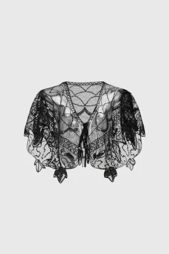 BABEYOND Shawls & Scarves | Lady<Elegant Sequin Beaded Evening Shawl